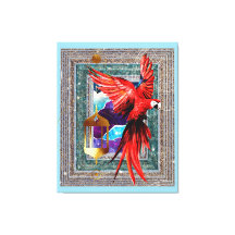 L'Écarlet Macaw Et L'Hermite - Tarot De Perroquet