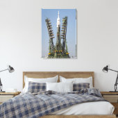 Toile L'échafaudage de lancement est mis en place (Insitu(Chambre))