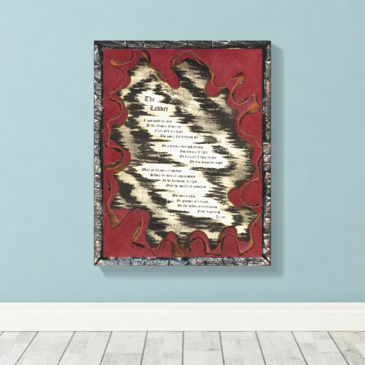 Toile L'échelle (Insitu (Plancher de Bois))