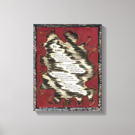 Toile L'échelle (Recto)