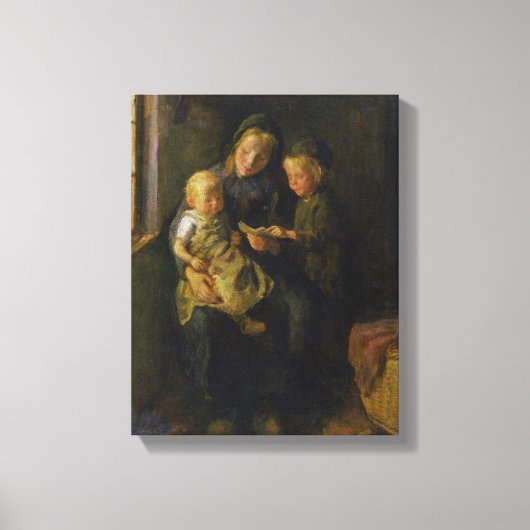 Toile Leçon de lecture (Recto)