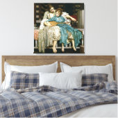 Toile Leçon de musique de Lord Leighton (Insitu(Chambre))