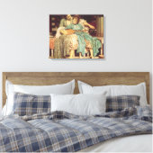 Toile Leçon de musique par Lord Frederic Leighton (Insitu(Chambre))