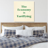 Toile L'économie se tariffie (Insitu(Chambre))