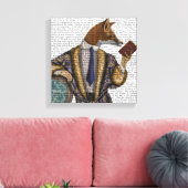 Toile Lecteur de livre Fox (Insitu(Salon))