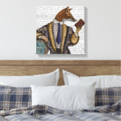 Toile Lecteur de livre Fox (Insitu(Chambre))