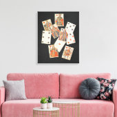 Toile Lecture de cartes (Insitu(Salon))