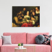 Toile Lecture de cartes (Insitu(Salon))