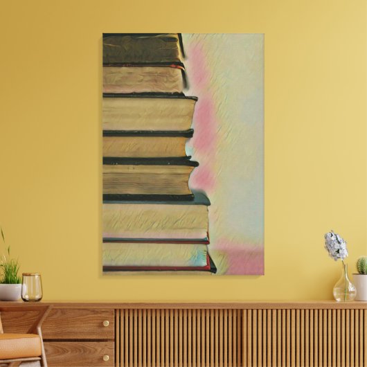 Toile Lecture des décalcomanies murales (Insitu(Salon))