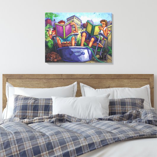 Toile Lecture en été (Insitu(Chambre))