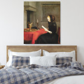 Toile Lecture féminine, c.1662 (Insitu(Chambre))