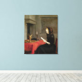 Toile Lecture féminine, c.1662 (Insitu (Plancher de Bois))