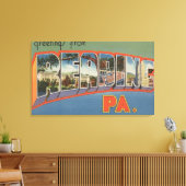 Toile Lecture, Pennsylvanie - Scènes de grandes lettres (Insitu(Salon))