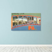 Toile Lecture, Pennsylvanie - Scènes de grandes lettres (Insitu (Plancher de Bois))