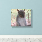 Toile L'écureuil dit Salut ! (Insitu (Plancher de Bois))