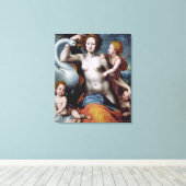 Toile Leda et le cygne (Insitu (Plancher de Bois))