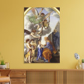 Toile L'éducation de la Vierge (Insitu(Salon))