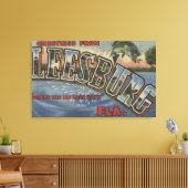 Toile Leesburg, Floride - Scènes de grandes lettres (Insitu(Salon))