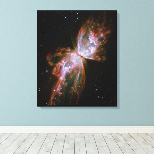 Toile L'effet papillon (Insitu (Plancher de Bois))