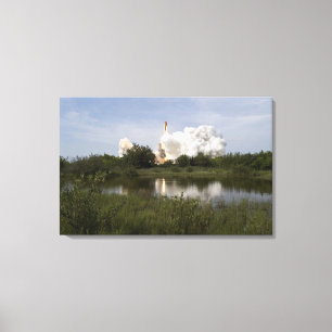 Toile L'effort de navette spatiale enlève 4