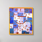 Toile Légende du Nil | Paul Klee | (Recto)