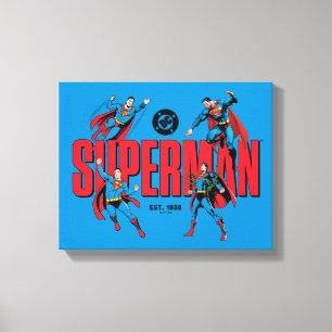 Toile Légendes de Superman pour toujours Graphique