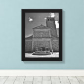 Toile L'église de La Crosse (Insitu (Plancher de Bois))