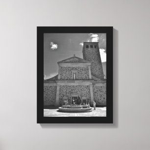 Toile L'église de La Crosse