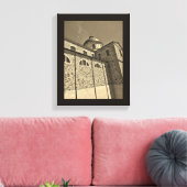 Toile L'église de La Crosse (Insitu(Salon))