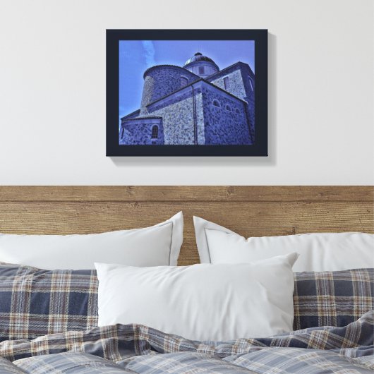 Toile L'église de La Crosse (Insitu(Chambre))