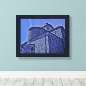 Toile L'église de La Crosse (Insitu (Plancher de Bois))