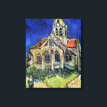 Toile L'église de Vincent van Gogh à Auvers<br><div class="desc">"L'église d'Auvers" est l'une des peintures célèbres créées par Vincent van Gogh en 1890, quelques semaines seulement avant sa mort. Il représente la Notre-Dame de l'Assomption, une église dans le petit village français d'Auvers-sur-Oise, où van Gogh a passé les derniers mois de sa vie. Le tableau est caractérisé par des...</div>
