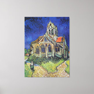 Toile L'église de Vincent van Gogh à Auvers