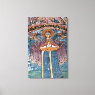 Toile l'église orthodoxe serbe, site de l'UNESCO,