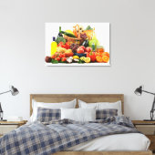 Toile Légumes (Insitu(Chambre))