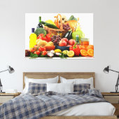 Toile Légumes (Insitu(Chambre))