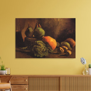 Toile Légumes et Fruits par Vincent van Gogh