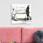 Toile L'élévation de ses sentiments (Insitu(Salon))