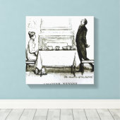 Toile L'élévation de ses sentiments (Insitu (Plancher de Bois))