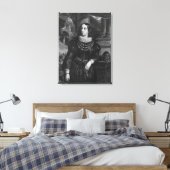 Toile Lelia, illustration de 'Lelia' par George Sand (Insitu(Chambre))