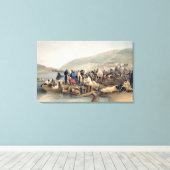 Toile L'embarcation des malades à Balaklava (Insitu (Plancher de Bois))