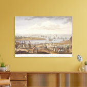 Toile L'Embarquement des Anglais en Hollande, 30 Nove (Insitu(Salon))