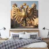Toile L'emblème de décadence royale (Insitu(Chambre))