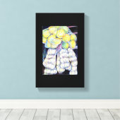 Toile L'Émerveillement Des Marchés Humides, Singapour (Insitu (Plancher de Bois))