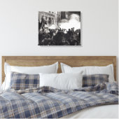 Toile L'émeute anarchiste à Chicago (Insitu(Chambre))