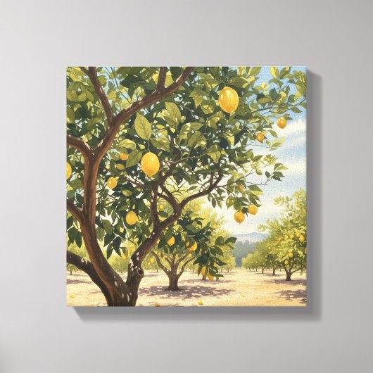 Toile Lemon Groves (Recto)