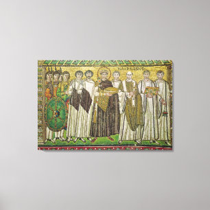 Toile L'empereur Justinien Ier