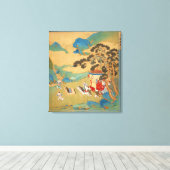 Toile L'empereur Mu Wang de la dynastie Chou à (Insitu (Plancher de Bois))