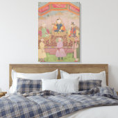 Toile L'empereur Mughal Babur et son fils Humayan (Insitu(Chambre))