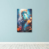 Toile L'enchantement des profondeurs (Insitu (Plancher de Bois))